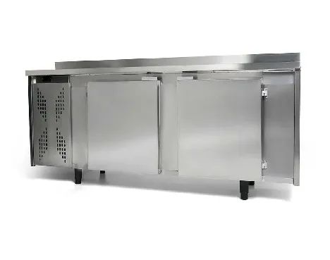 BALCÃO DE ENCOSTO INOX 2M - POLAR