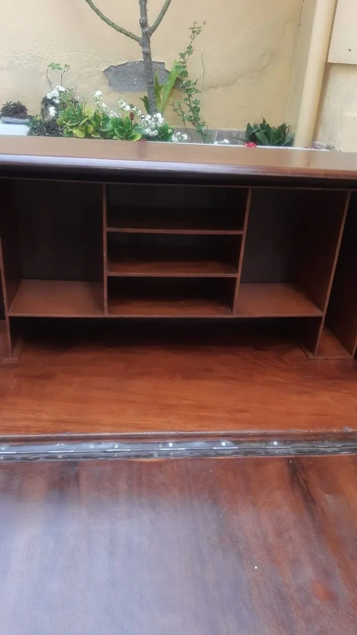 Escrivaninha antiga multiuso totalmente restaurada - Foto 4