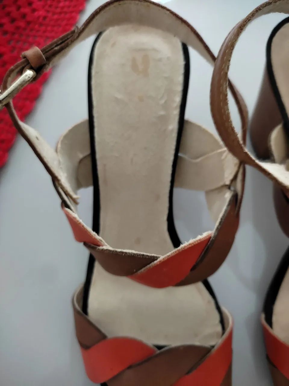 Sandália de salto médio  - Foto 5