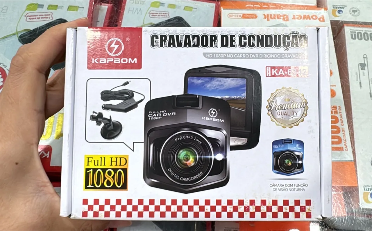 Gravador de condução Full HD 1080P Kapbom