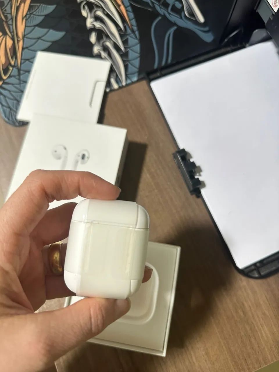 Apple AirPods Original 2ª geração com Estojo - Foto 3