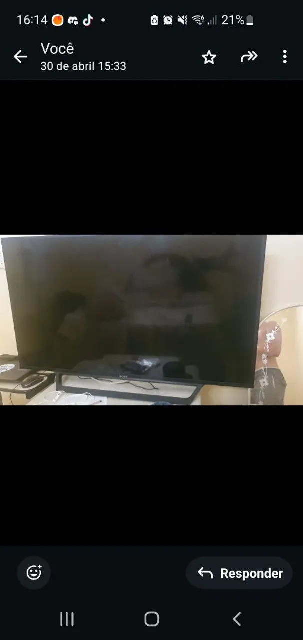 TV SONY 50"polegadas Smart