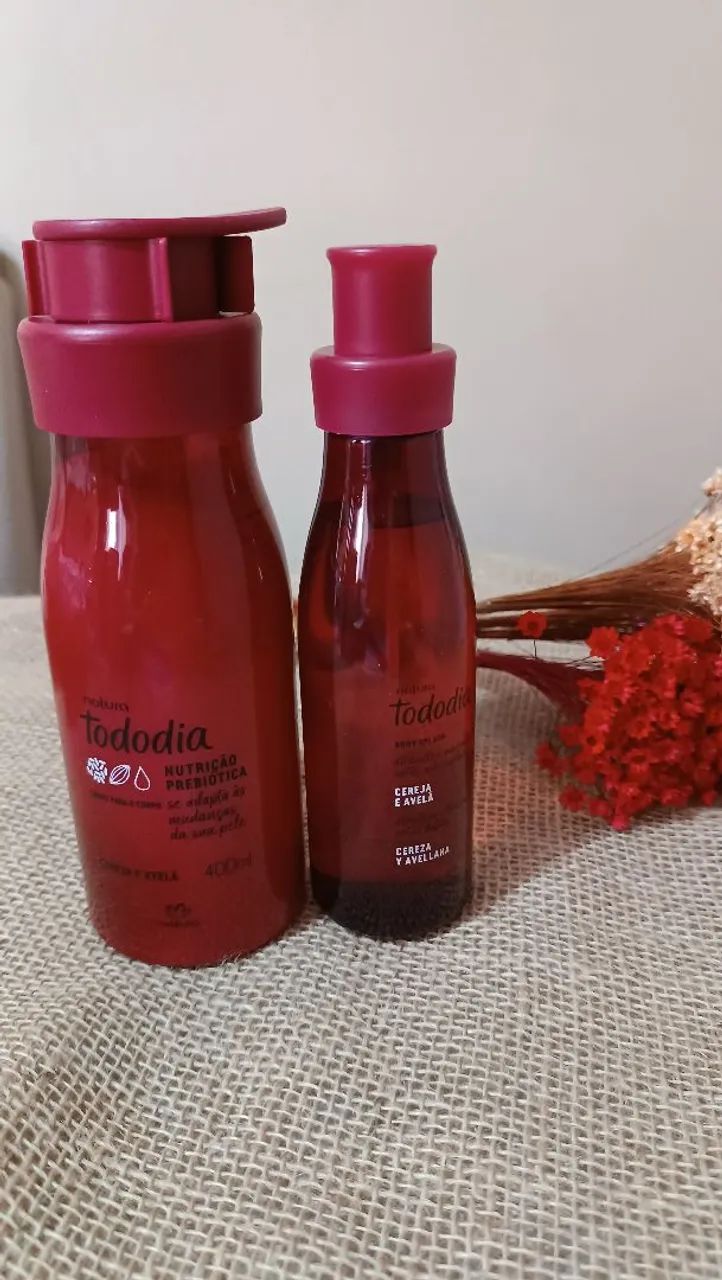 Kit Natura Tododia Cereja e Avelã