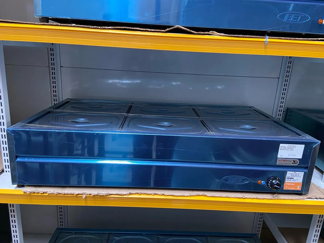 BMT06L BUFFET DE MESA TÉRMICO 06GNS LUXO - IBET 