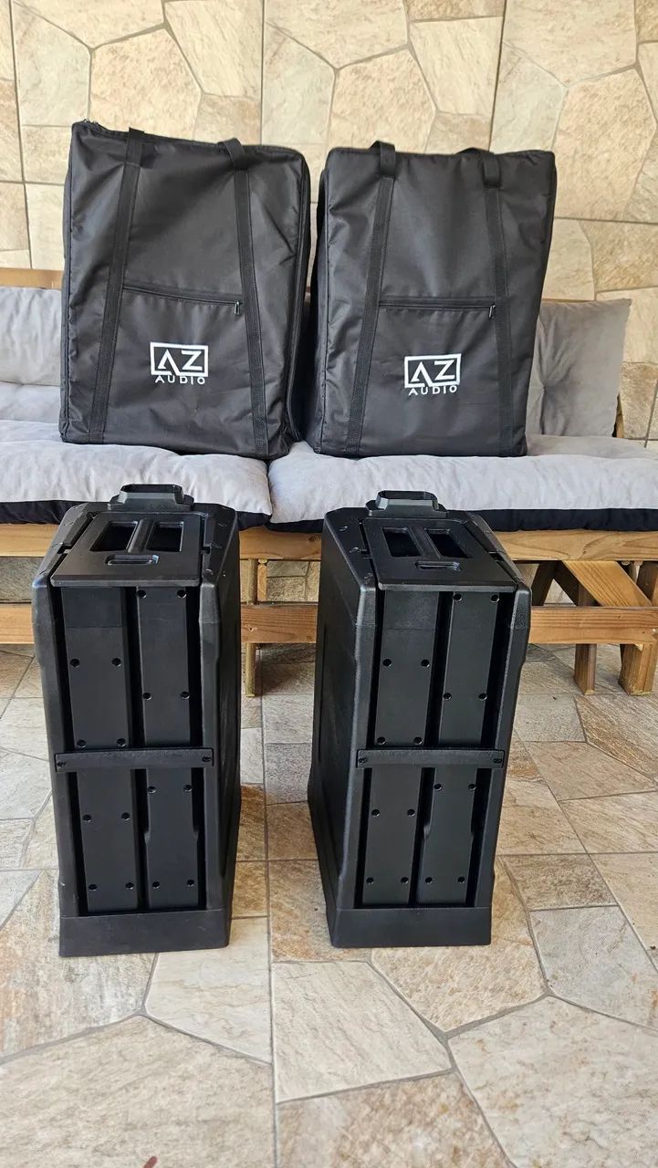 Caixa Ativa AZ Neo Pro8 (Par) + Bag - Foto 5