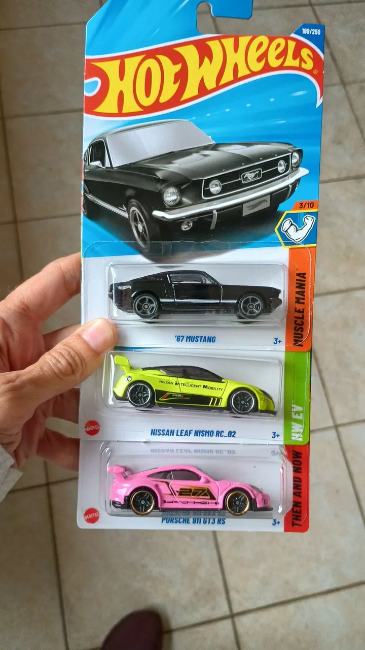 Hot Wheels - Coleção Muscle Mania e Then and Now