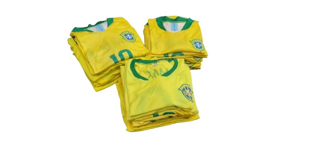 Lote 18 Camisetas Brasil Neymar + 3 Peq Def.brinde Descrição - Foto 6