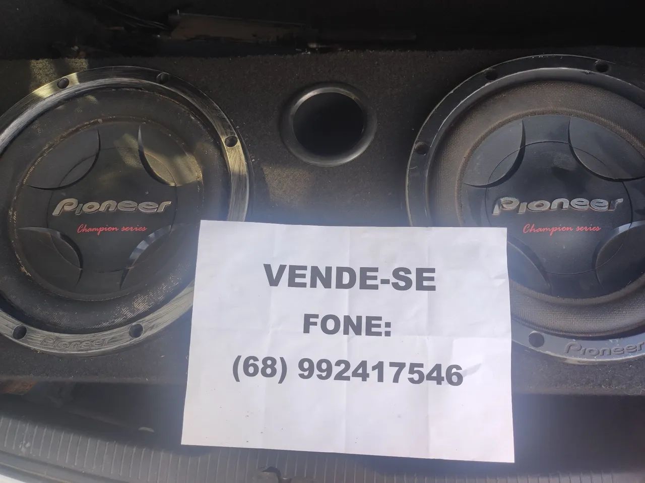SUB" Pioneer" 2 falante 450  - Foto 2