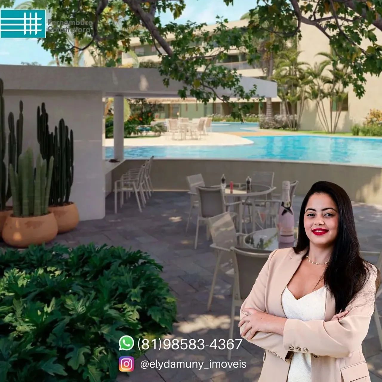 Oportunidade de Flats Studios para Investimento em Resort na Praia De Muro Alto - Foto 5