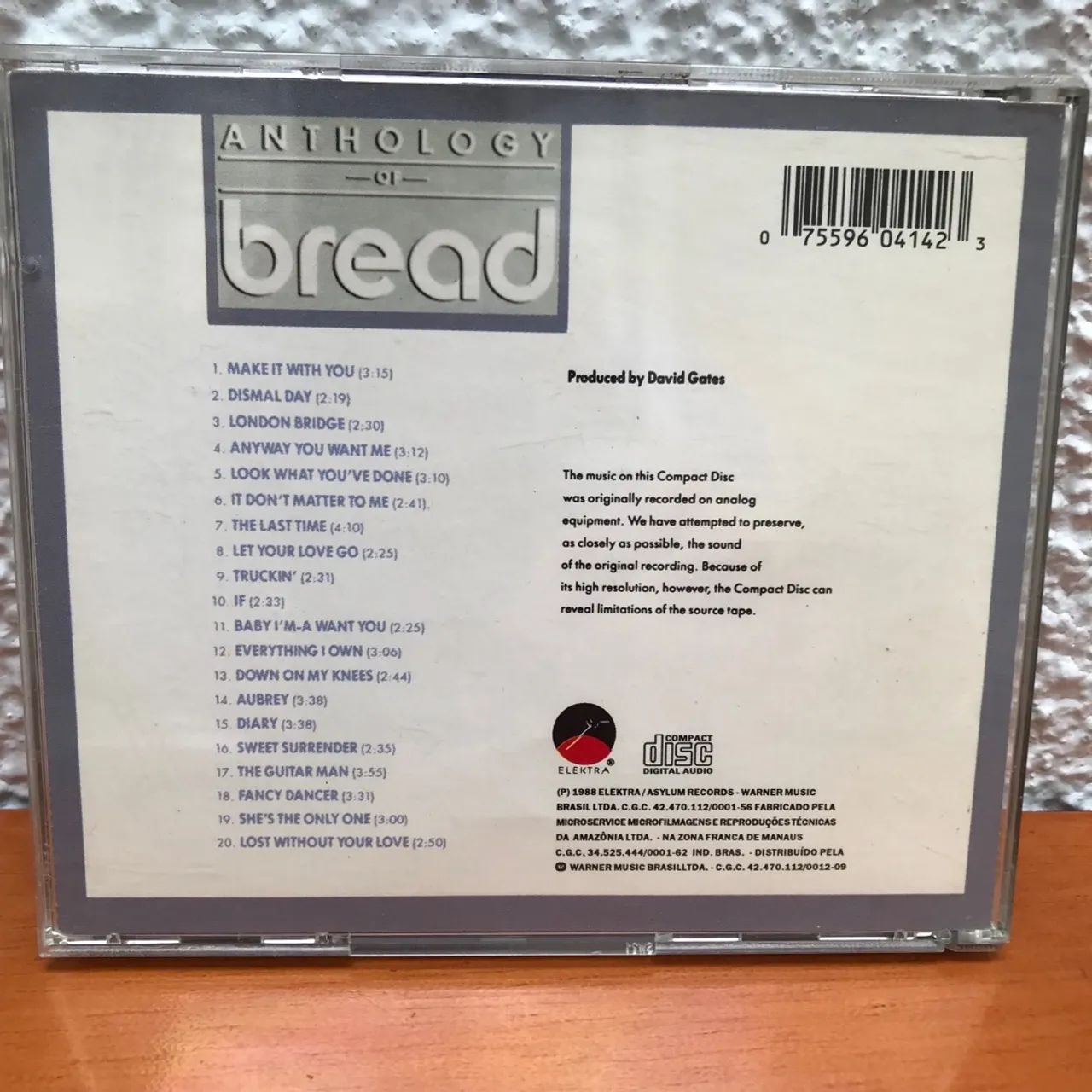 CD Bread Anthology IF,Guitar Man,Everything i own - Foto 2