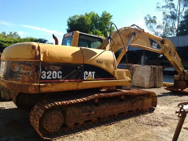 Escavadeira Hidráulica Caterpillar 320C 3.8 Ton Ano 2004 c/ Linha Hidráulica p/ Rompedor - Foto 5
