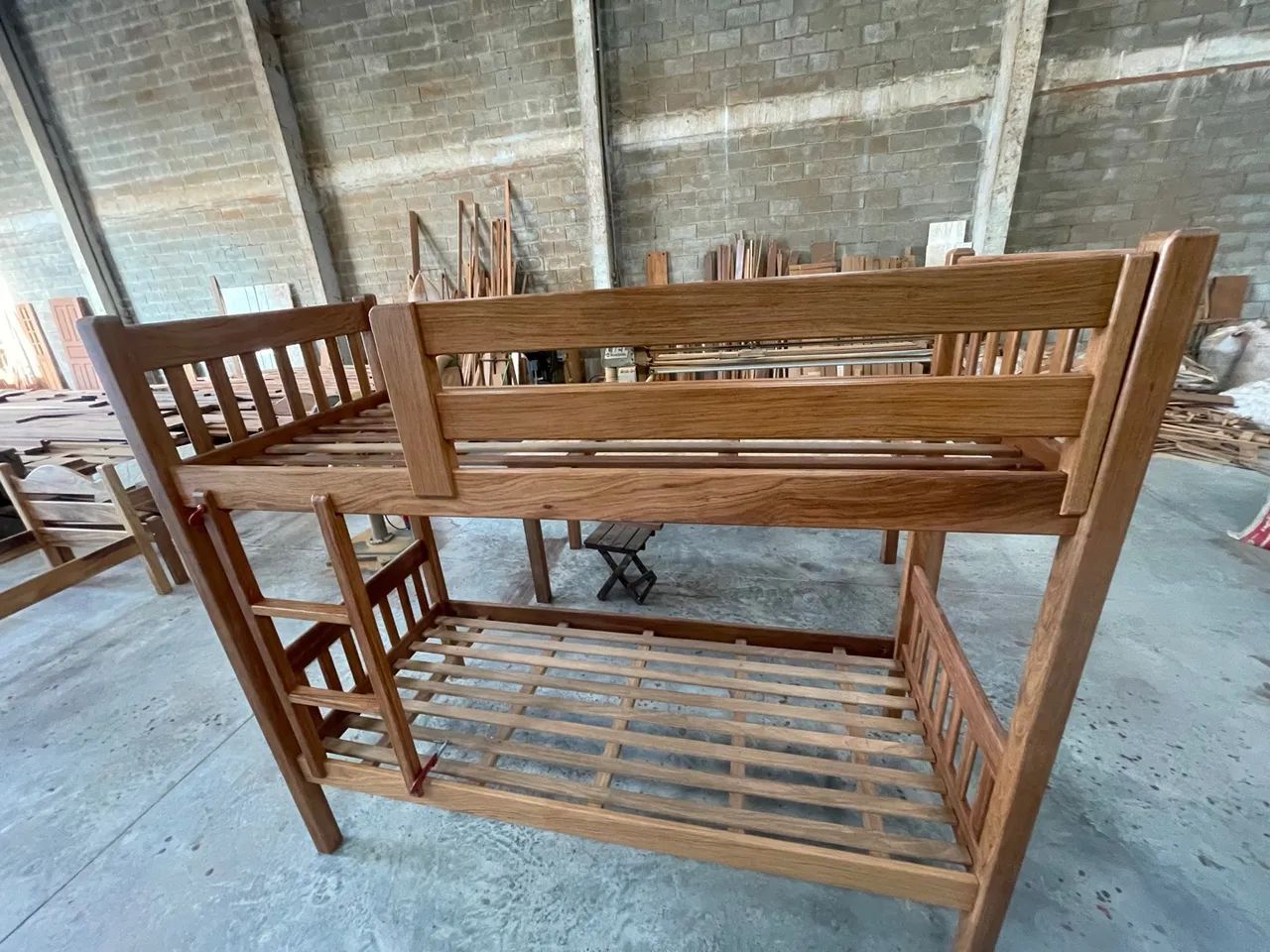 Beliche de madeira maciça, solteiro e casal