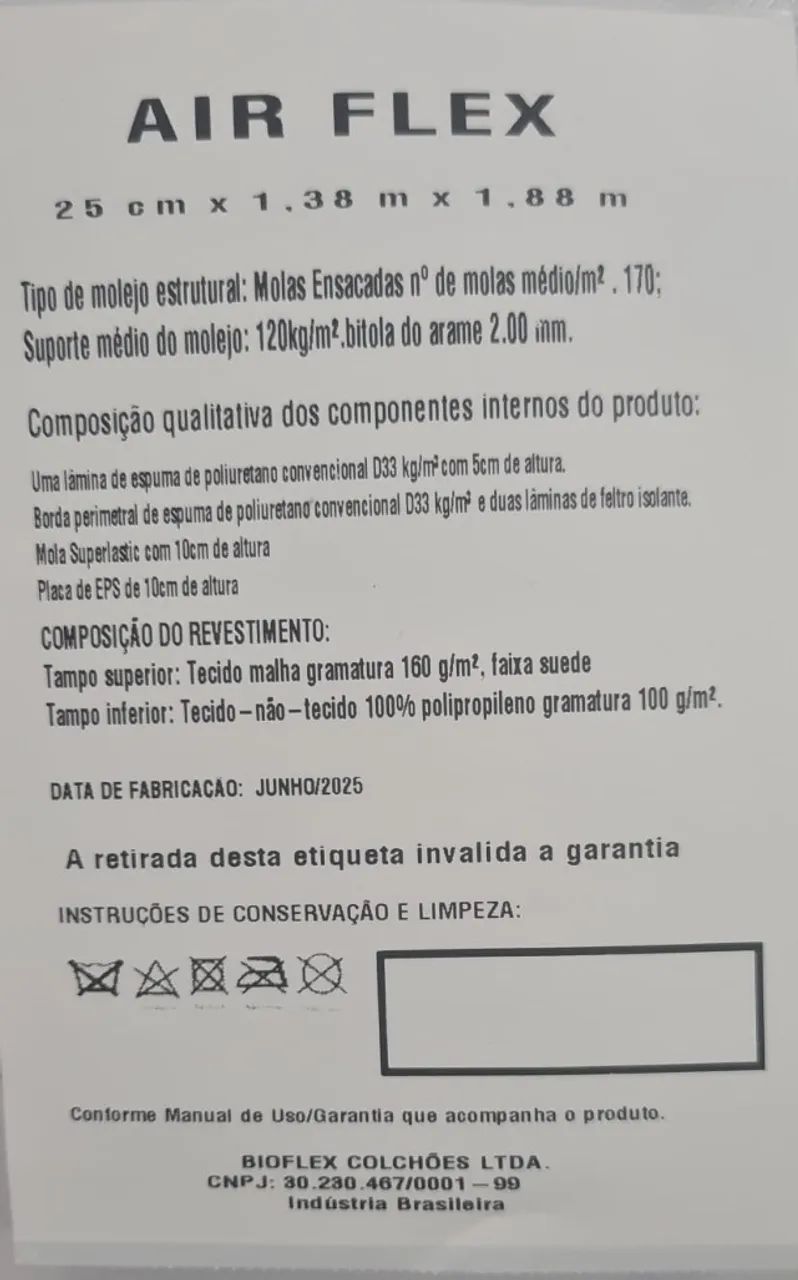 COLCHÃO MOLAS ENSACADAS CASAL D33 - Foto 4