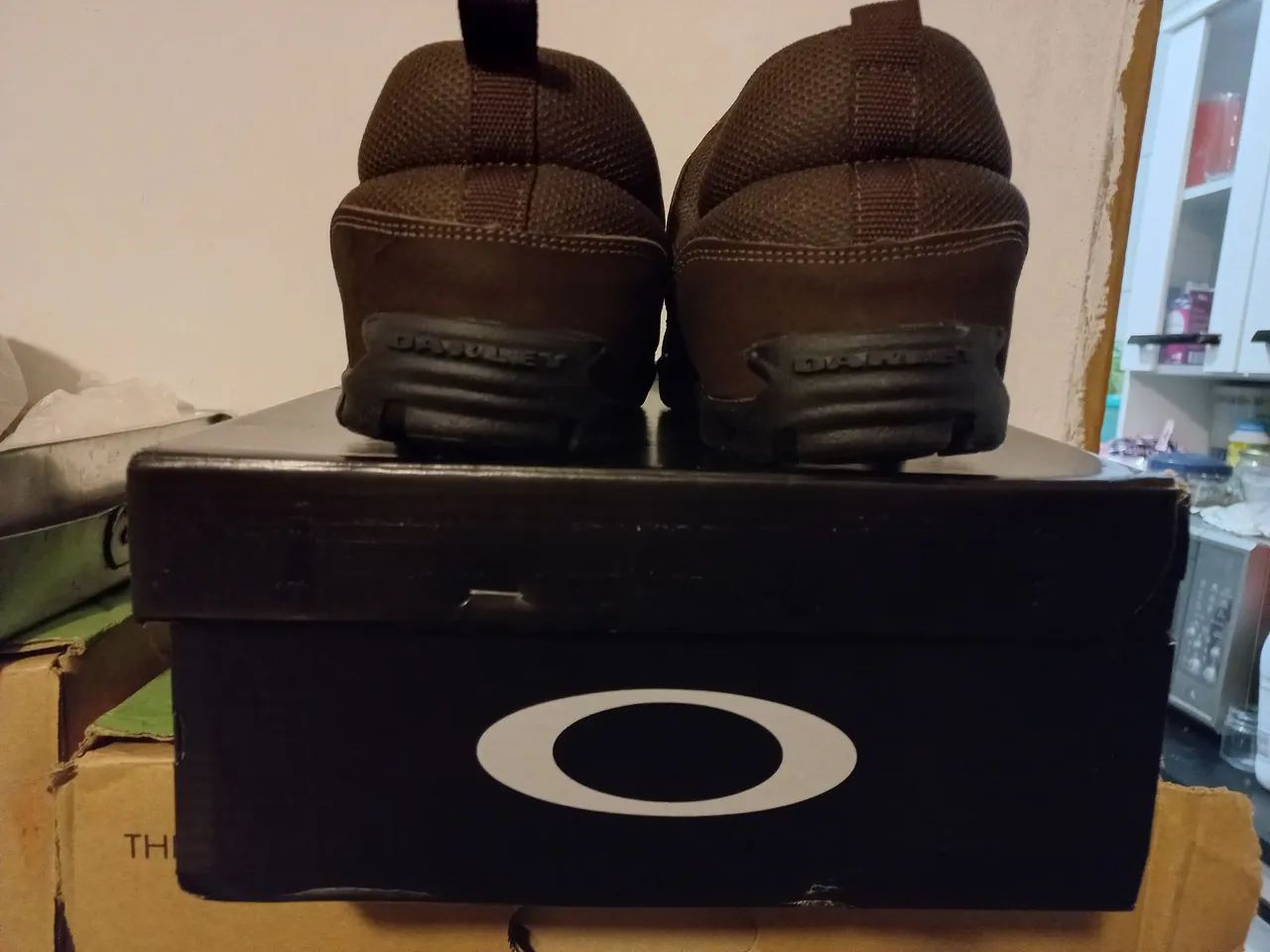 Tenos Oakley Flack Lpw marrom 41 masculino. - Foto 2