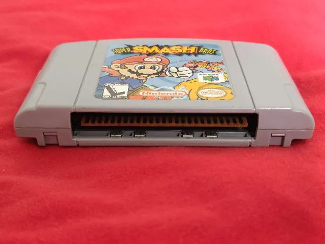 Super Smash Bros N64 Nintendo 64 Original Gradiente - Foto 3