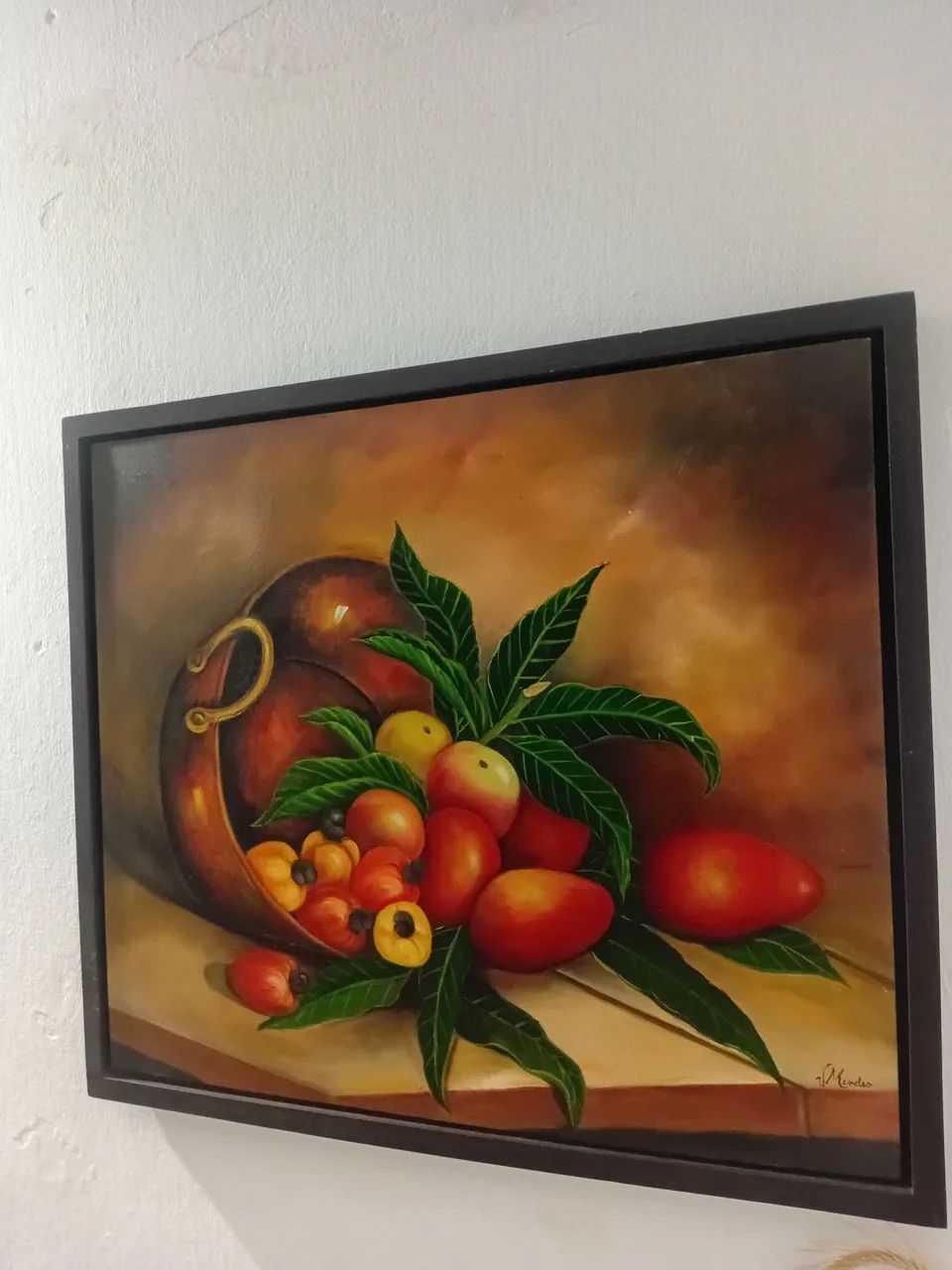 QUADRO ANOS 80 - ÓLEO EM TELA