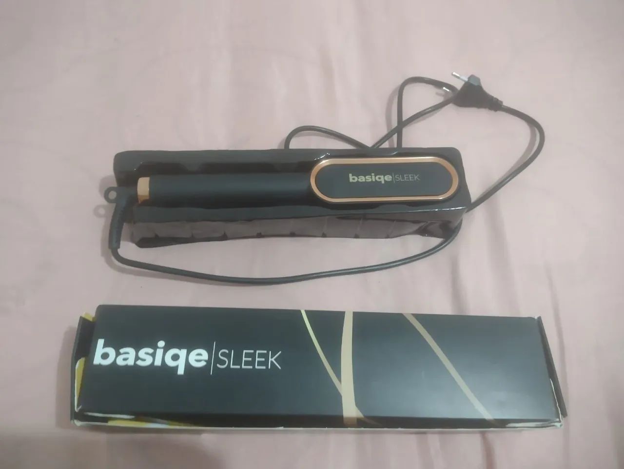 Prancha escova de Cabelo Basique Sleek - Nova