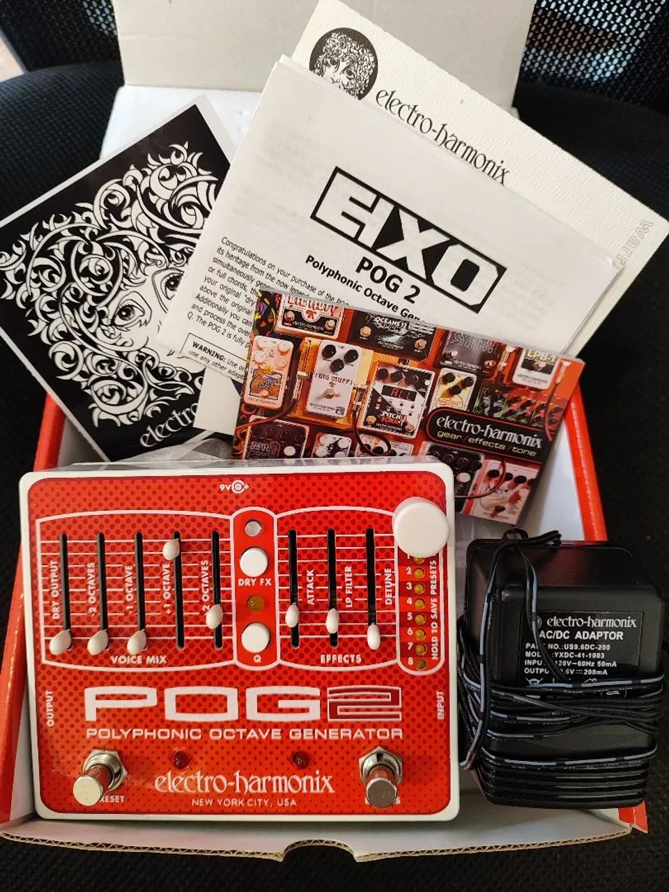 Pedal Electro-Harmonix Pog 2 - Instrumentos musicais - Champagnat