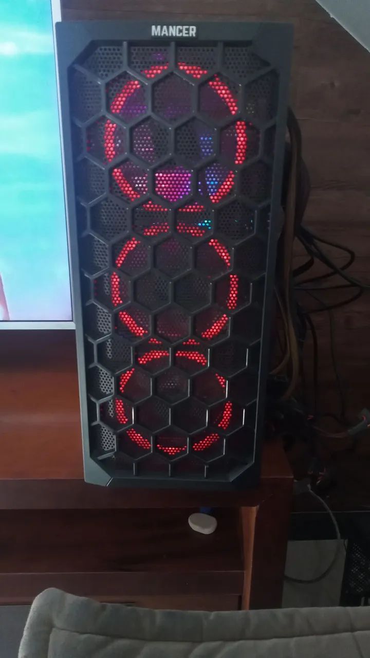 PC Gamer i3 8100 16GB DDR4 SSD 120GB RX 5500XT 8GB Original HD 1TB - Foto 3