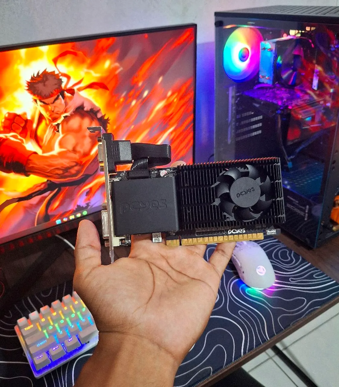 PLACA DE VIDEO NVIDIA GT 210 1GB PCYES!
