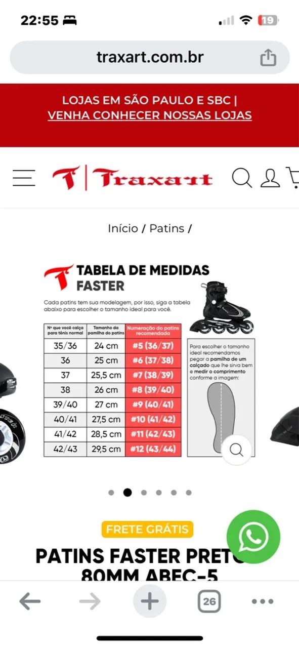 Patins Traxart  - Foto 6