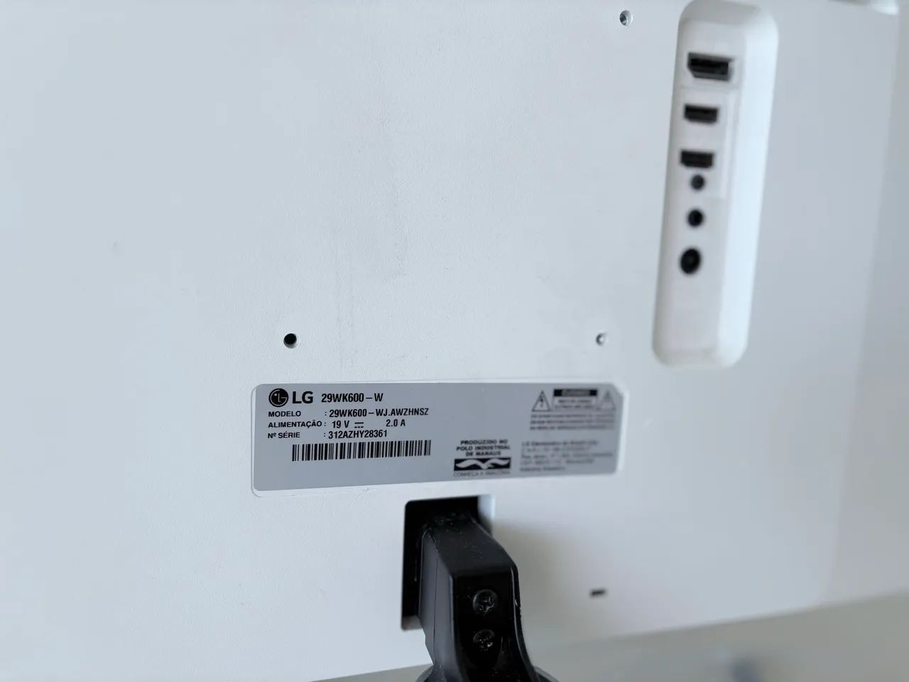 Monitor LG 29? Polegadas (29WK600-W) - Foto 2