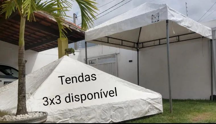 Aluguel de tendas  3x3 e 4X4 