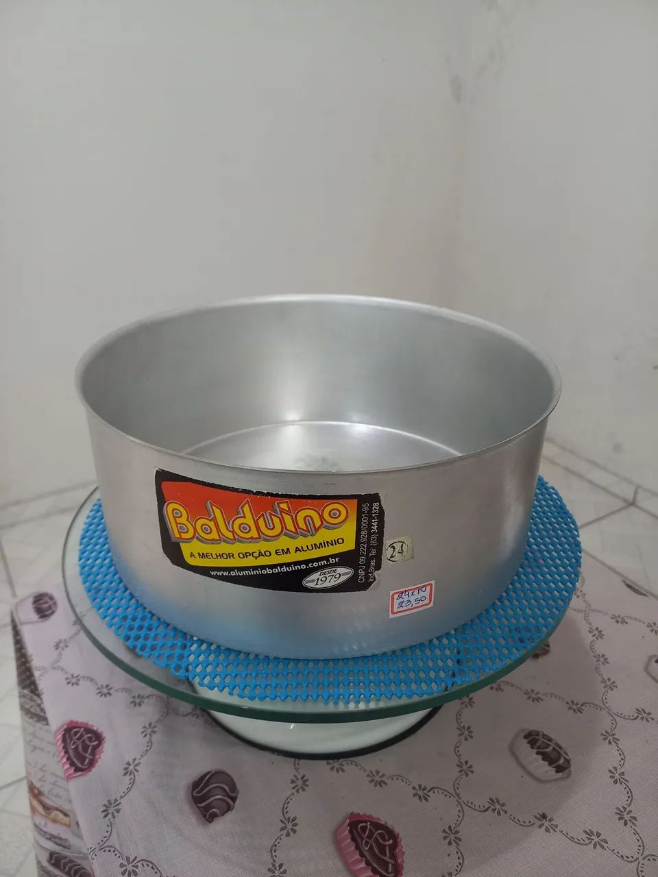 Forma de Alumínio Balduino 24cm