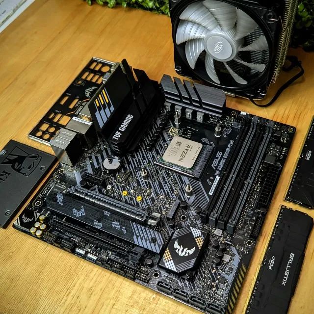 RYZEN 5700X + B550M TUF + 16GB + COOLER + SSD - Foto 3