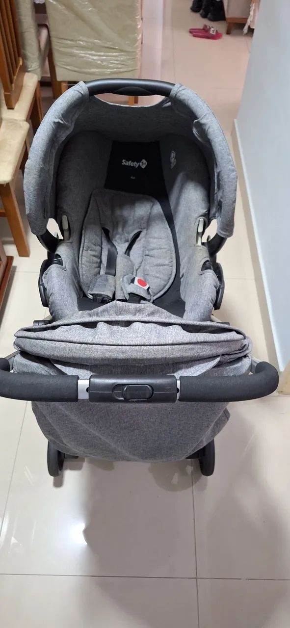 Carrinho de bebê + bebê conforto safety 1st - Foto 4