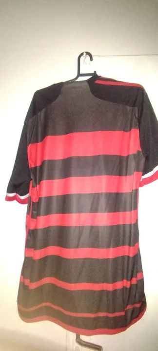 Camisa do Flamengo Adidas - 2024 Tamanho M - Foto 4