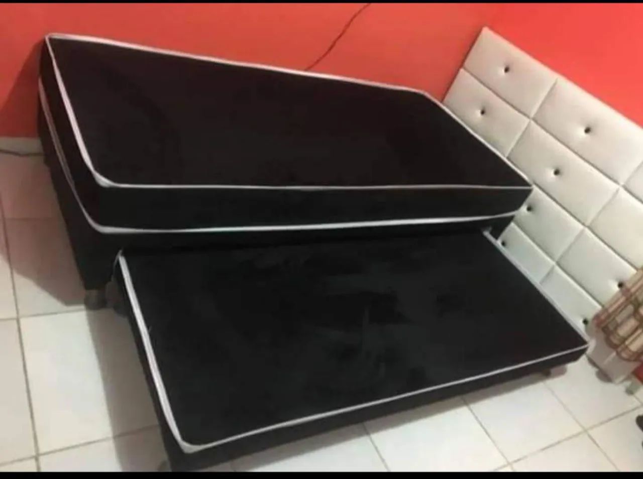 Cama Box Casal com Cama Auxiliar - Conforto e Praticidade