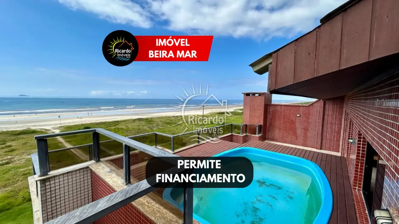 COBERTURA DUPLEX COM PISCINA FRENTE MAR EM SANTA TEREZINHA!!!