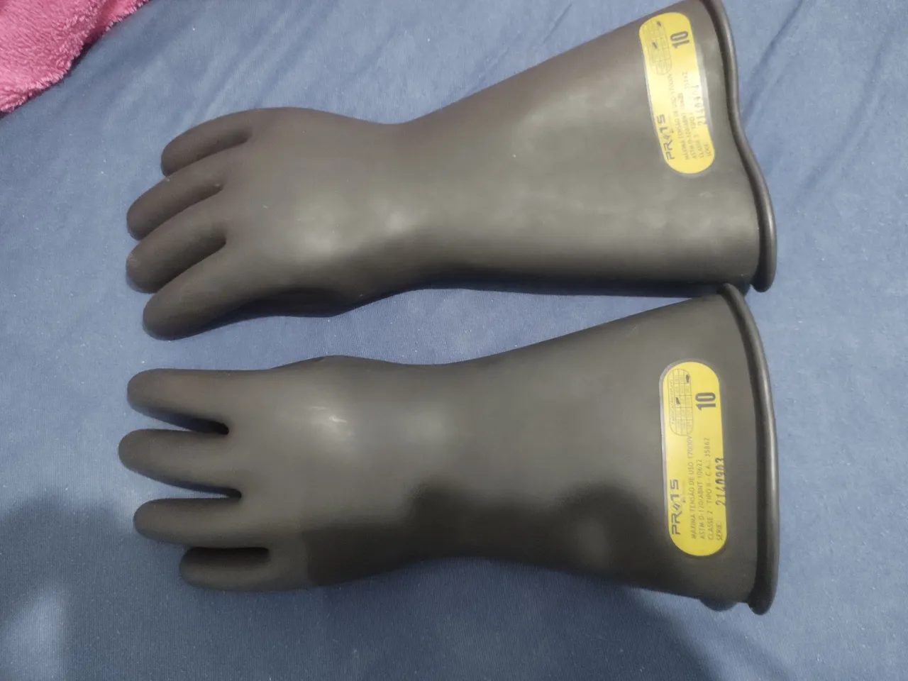 Luvas Minipa Isolantes Elétricas Classe 2 - PR 15 novas nunca usada