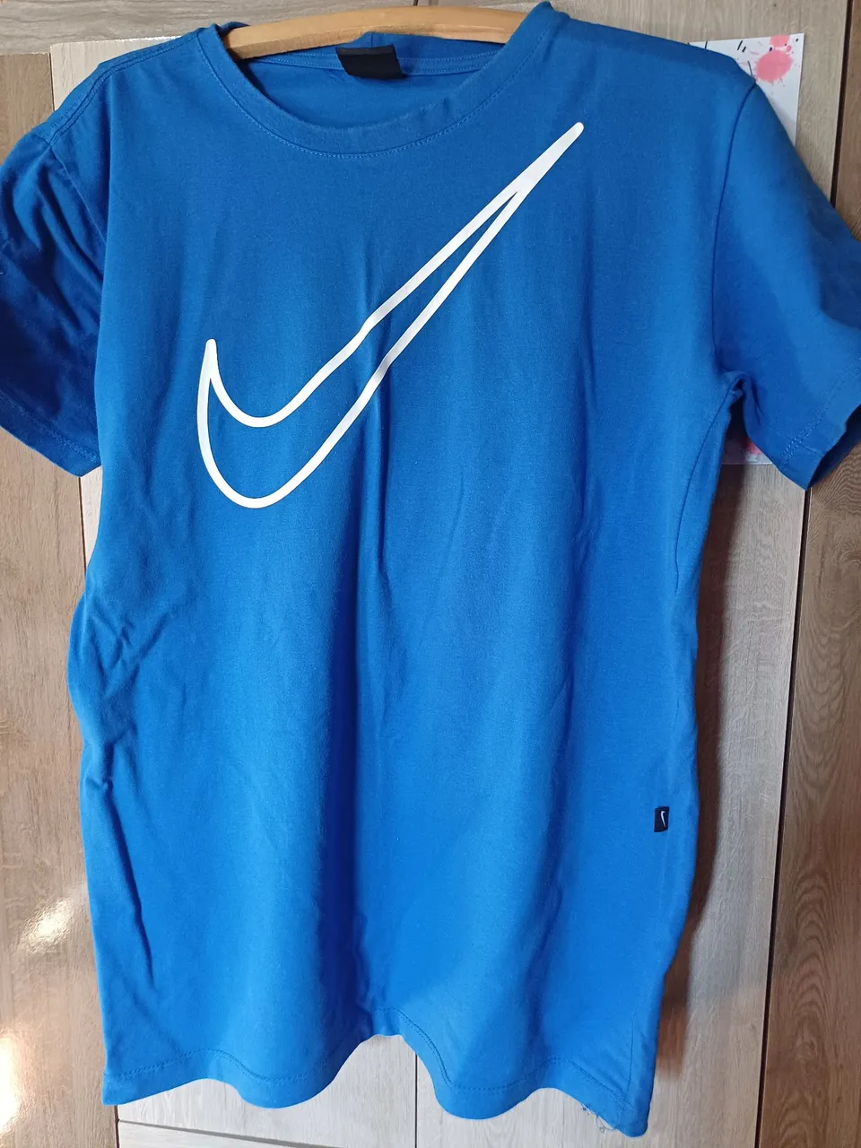 Camiseta Nike Azul - tamanho M - Nova