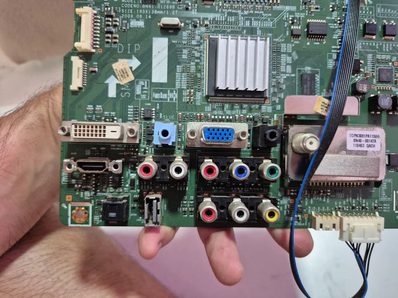 Placa principal Monitor Samsung Sync master P2470HN - BN41-01289B - Foto 3