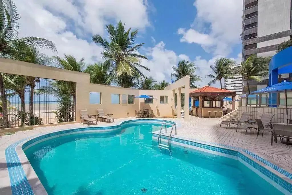 APARTAMENTO PARA ALUGUEL E VENDA NA BEIRA MAR APT TODO MOBILIADO LAZER COMPLETO GRANDE OPO - Foto 4