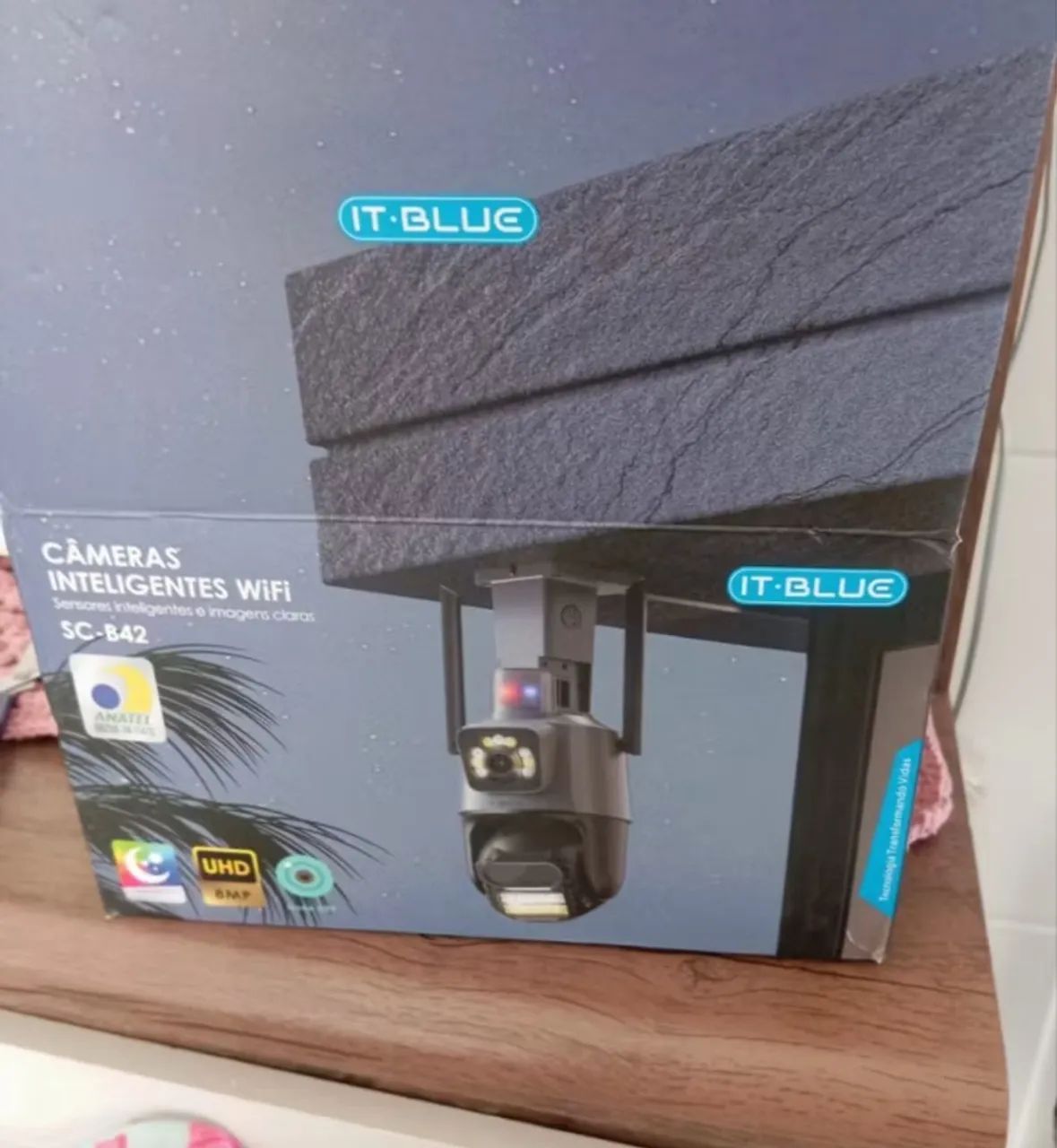 Câmera de Monitoramento DUPLA WI-FI 4K!! LACRADA!! PROMOÇÃO!! - Foto 3