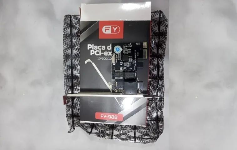 Placa de Rede PCI-express GIGABIT 10/100/1000 Mbps - Foto 2