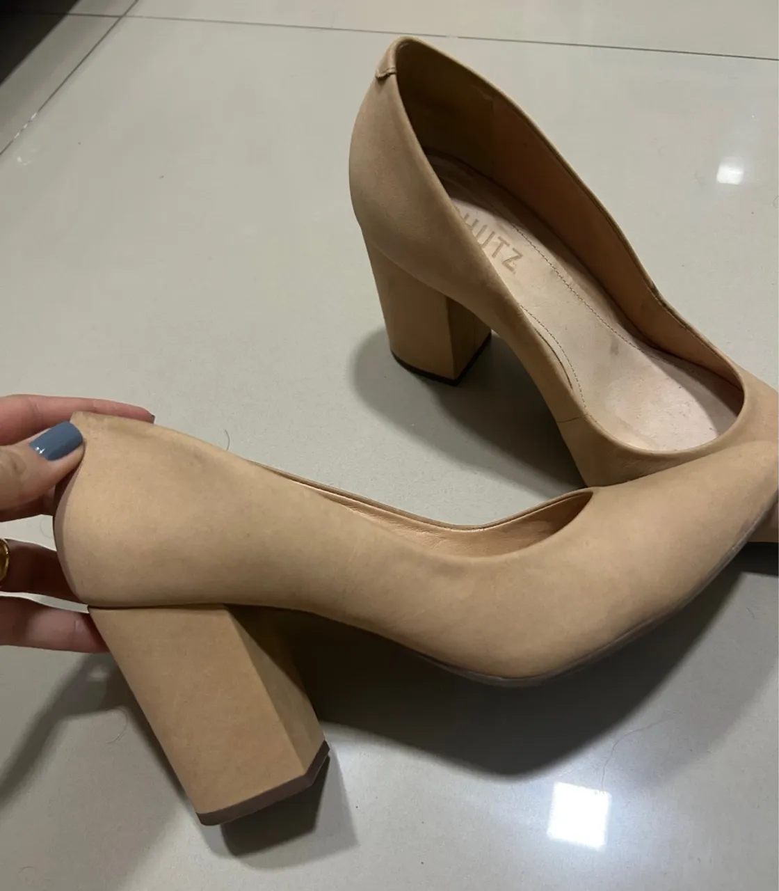 Sapatos Salto Grosso Schütz