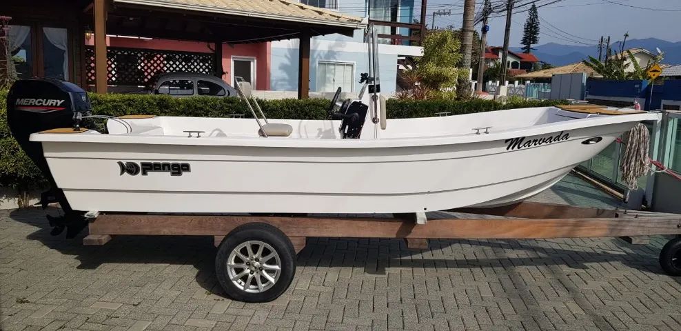 Lancha para Pesca e Passeio Completa 15 pés motor de 40 hp 4 tempos Mercury - Foto 3