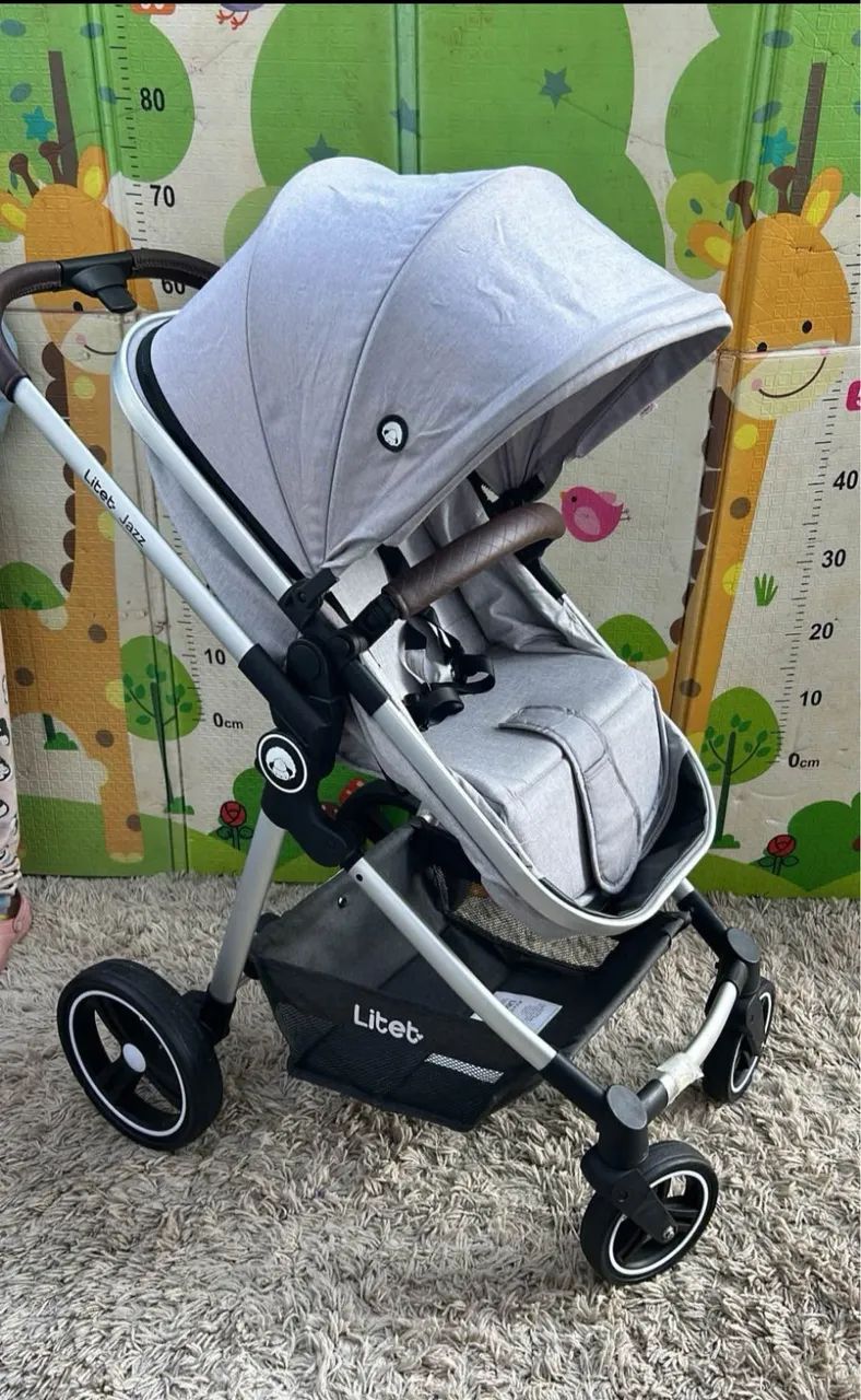 Carrinho de bebê litet jazz Moisés 2em1 - Foto 4