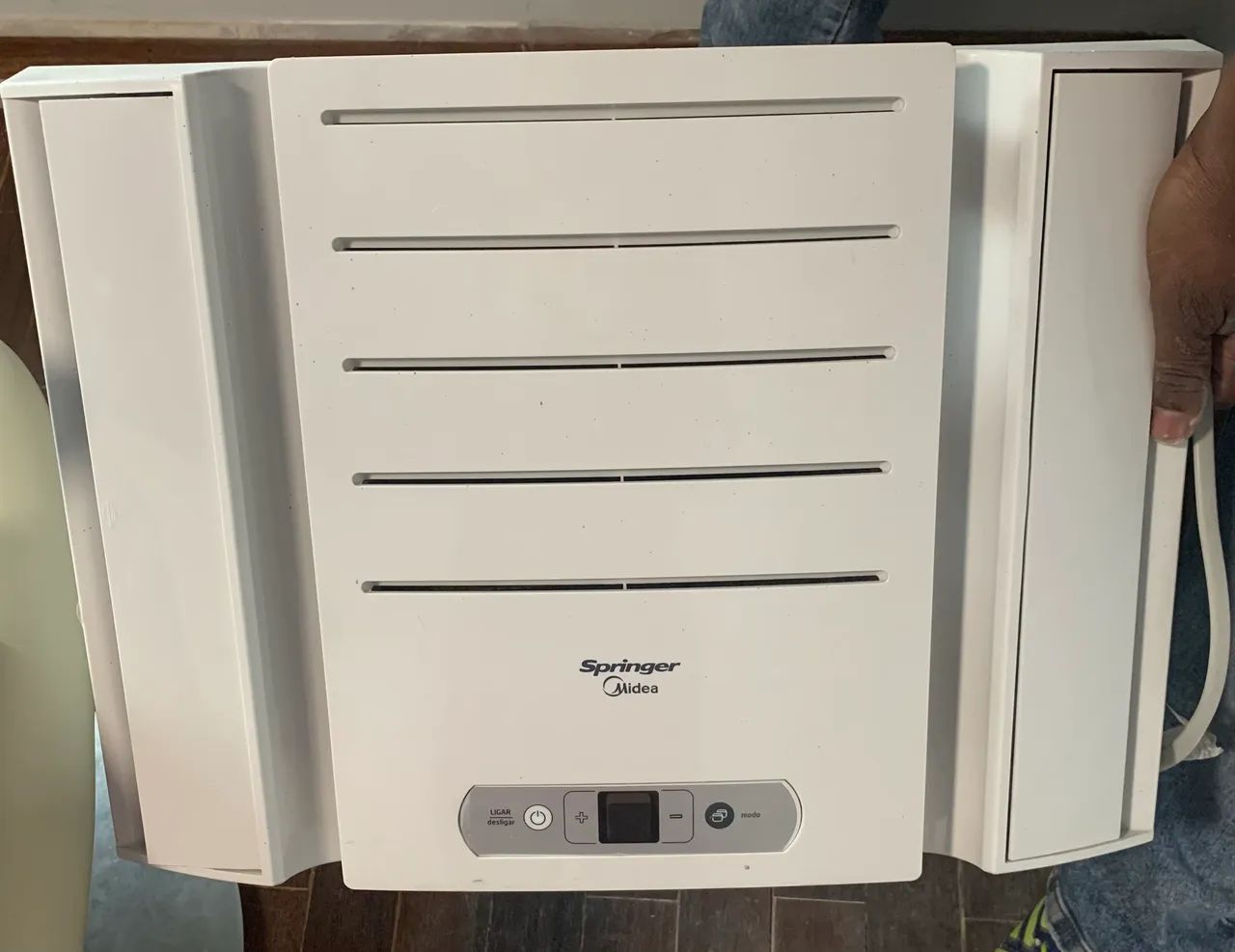 Ar Condicionado de Janela Eletrônico Springer Midea 10000 Btu Frio 220v