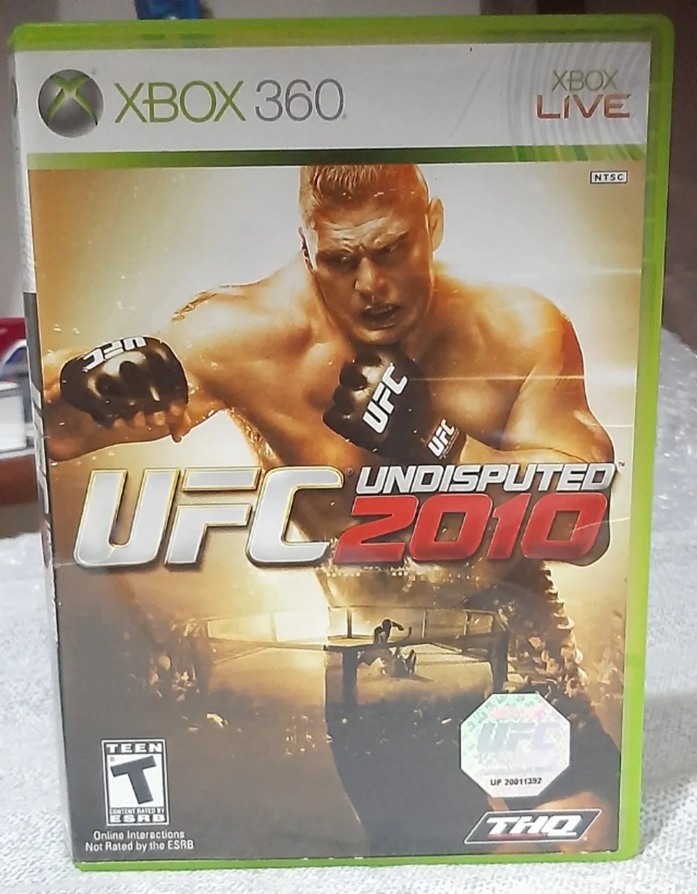 UFC Undisputed 2010 Xbox 360 Mídia Física Original NTSC