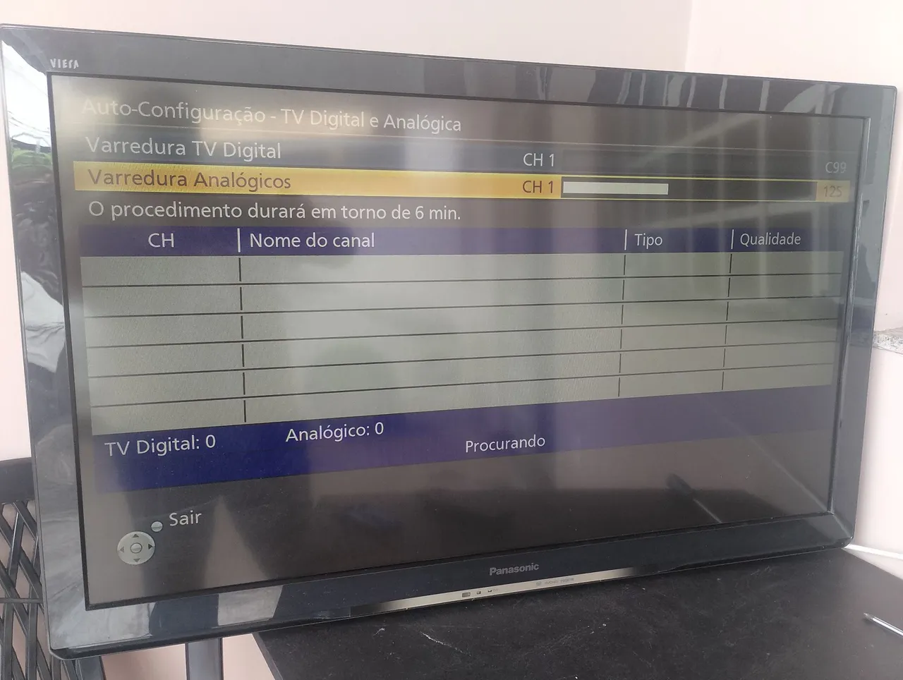 TV Panasonic 42 polegadas usado
