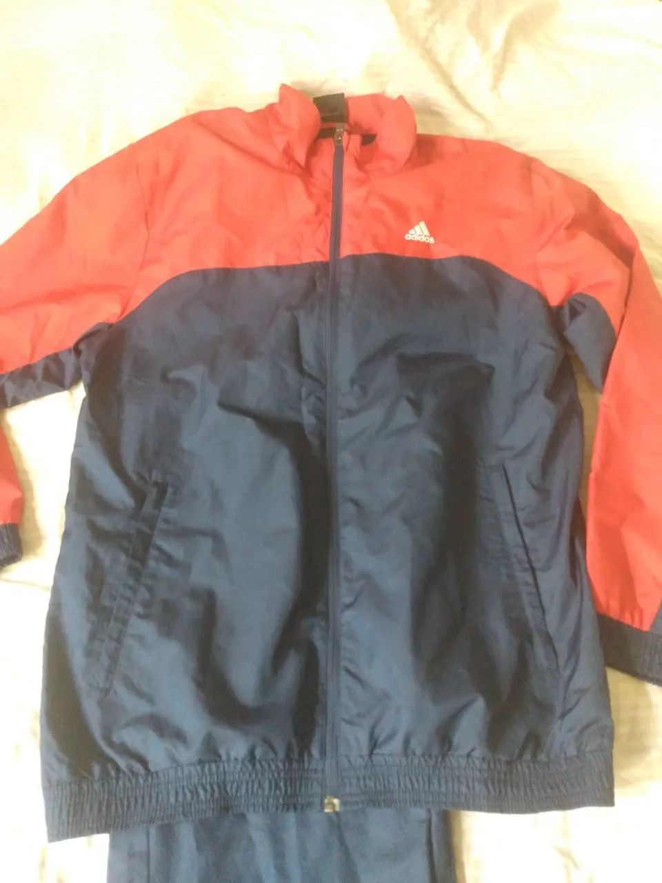 Agasalho Adidas Azul e Vermelho - Foto 2