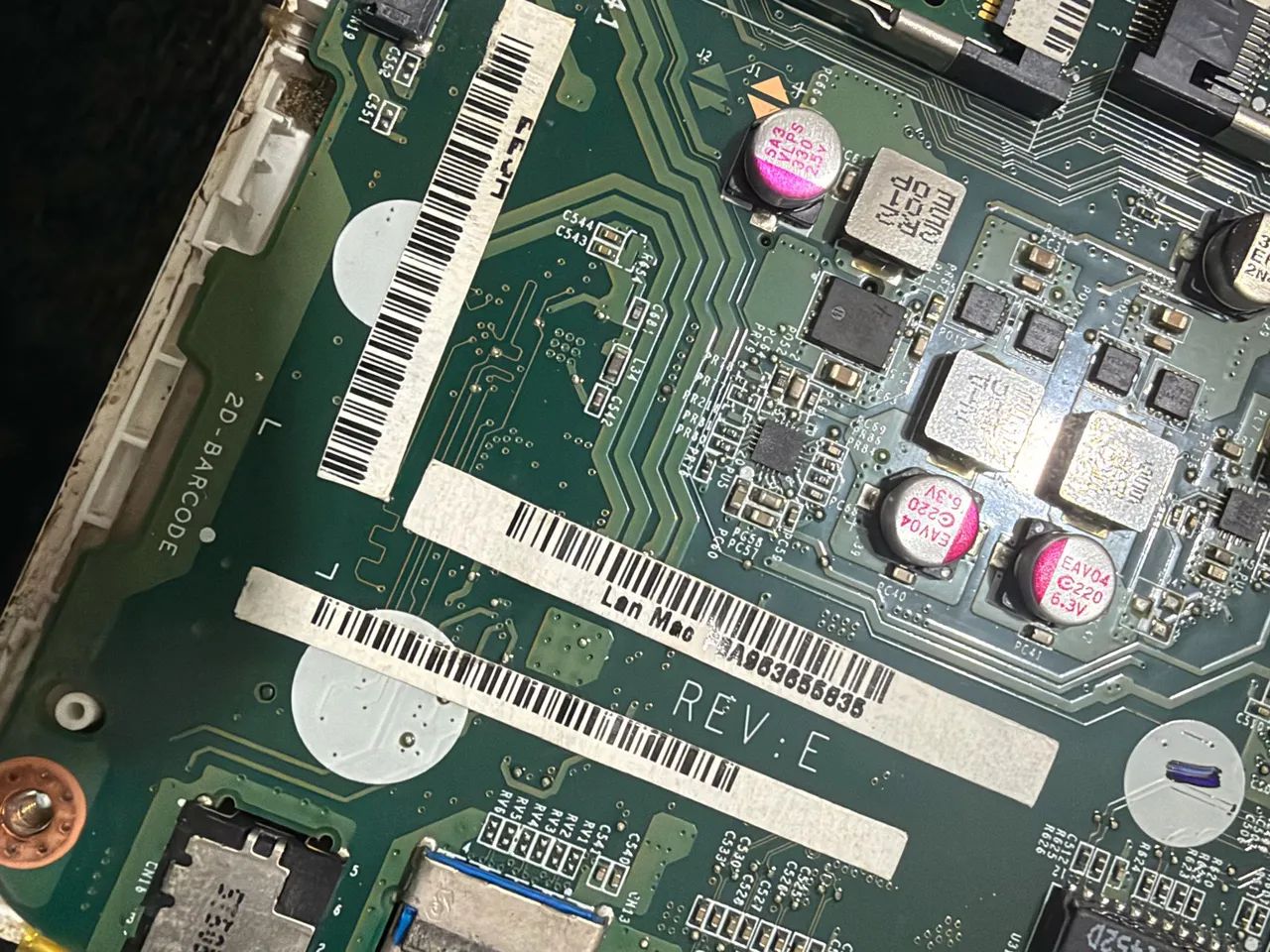 Placa Notebook E5-471 30Dg Usada Completa  - Foto 3