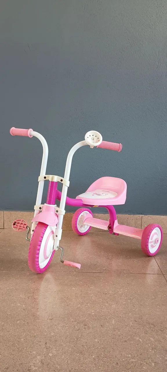 Triciclo feminino rosa