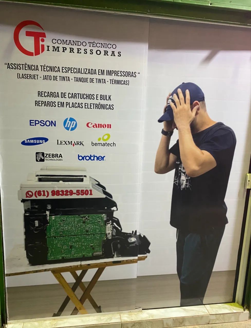 Impressora epson não liga
