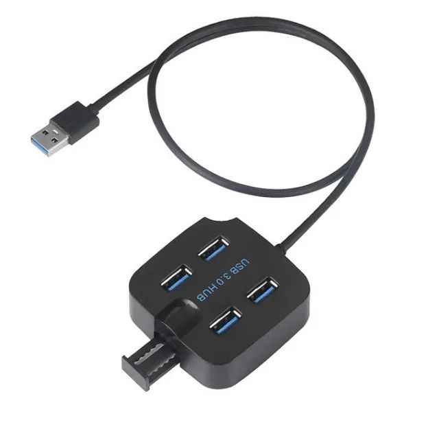 Hub Usb 3.0 Com Suporte Para Celular  - Foto 3